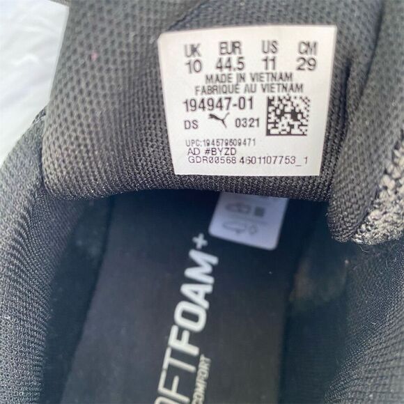 PUMA Axelion Multi Men's Training Shoes Black Size 11 Athletic Sneaker - Picture 8 of 8